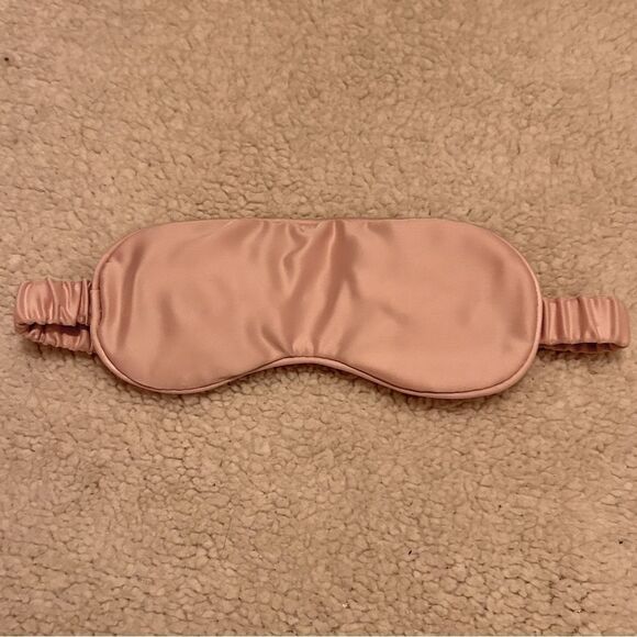 Pink Satin Sleep Mask - Picture 3 of 4